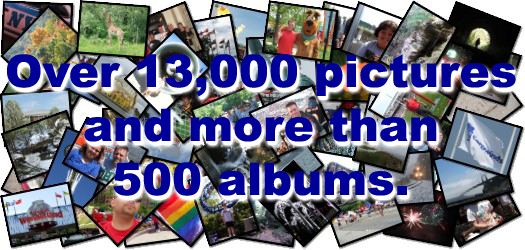 Over 13,000 pictures and more than 500 albums