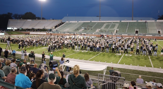 Marching 110 and the 110 Alumni Band