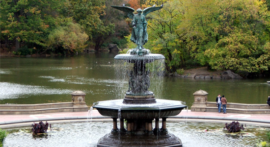 Bethesda Fountain in Central Park