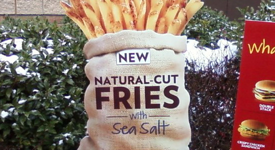 'Natural-Cut' Fries