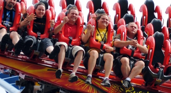 Me and Sarah on Griffon