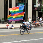 Flag bike