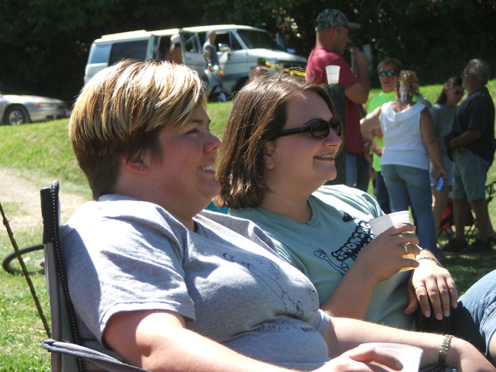 Crissy Steenrod and Amanda Hall