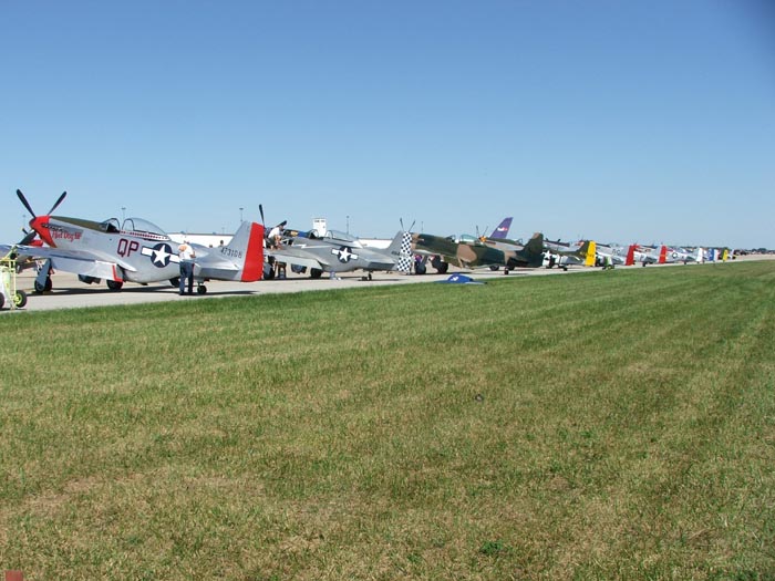 P-51 Mustangs