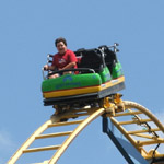 Sarah riding Ricochet