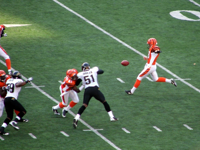 #19 Kyle Larson punts