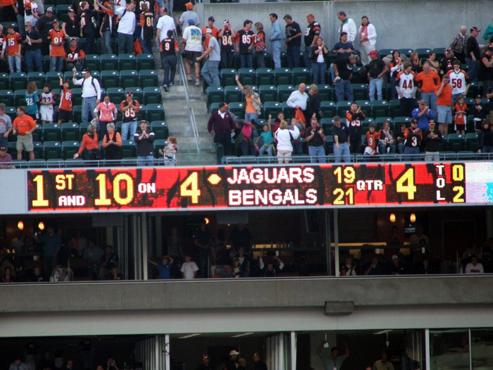 Final score 21-19
