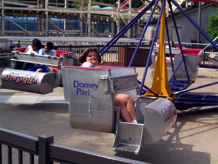 Sarah on Scrambler