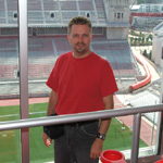 Me in the luxury suite