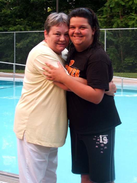 Mom and Sarah