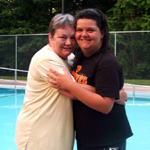 Mom and Sarah