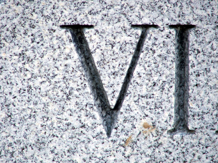 V