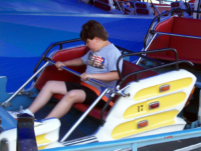 Sarah on Super Himalaya