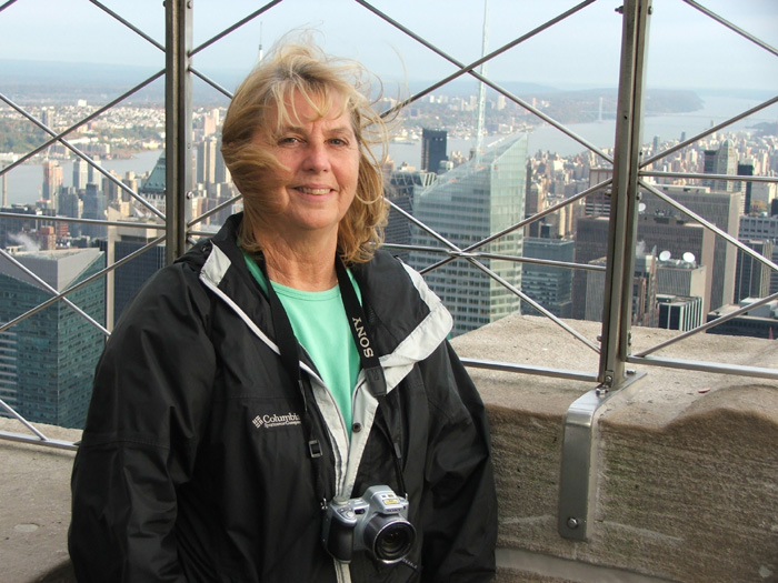 Jenny on the Observatory