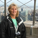 Jenny on the Observatory