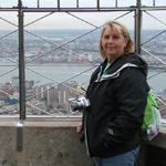 Jenny on the Observatory
