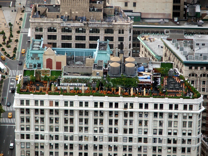 Rooftop terrace
