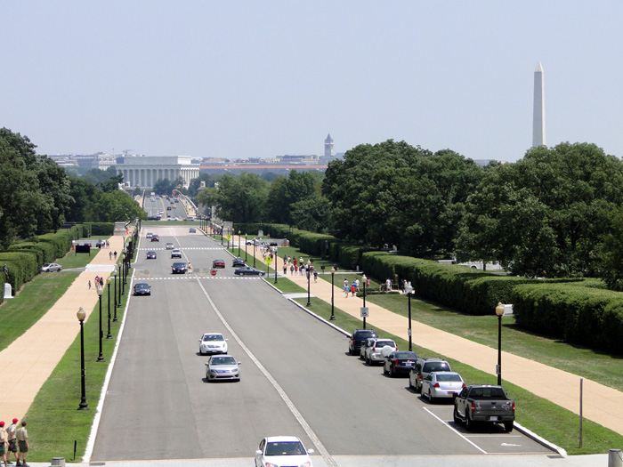 Lincoln Memorial, Washington Monument