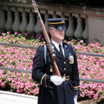 Sentinels guard the Tomb