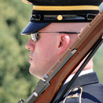 Sentinels guard the Tomb