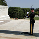 Sentinels guard the Tomb