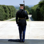 Sentinels guard the Tomb