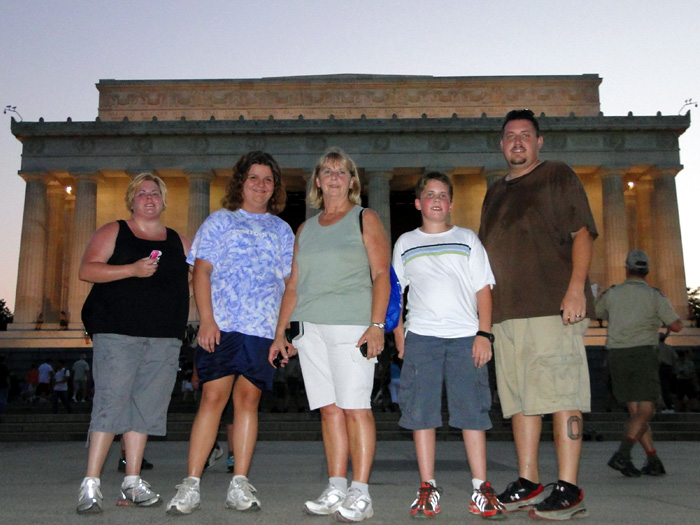 Crissy, Sarah, Jenny, Jake and Derek