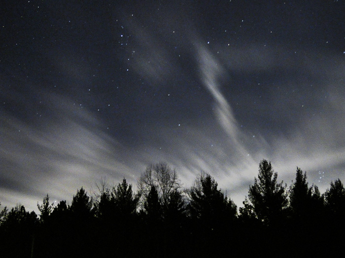 Moonrise, Nelsonville, Ohio - 11/22/2010