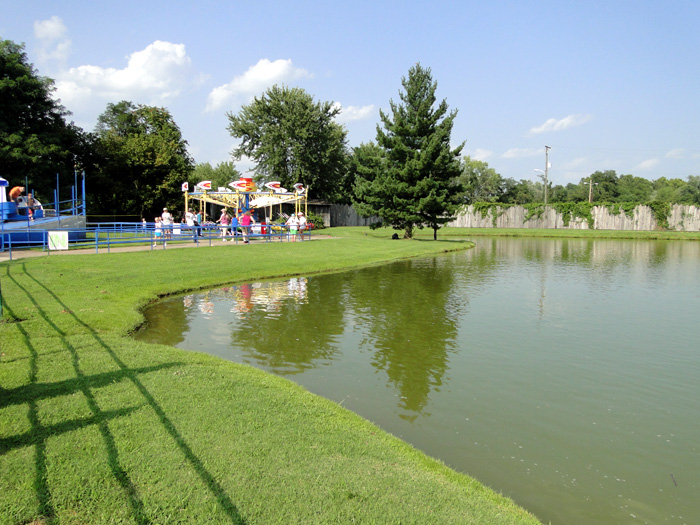 Kite Flyer & Swan Lake