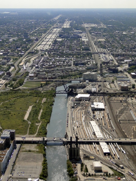 Looking South
