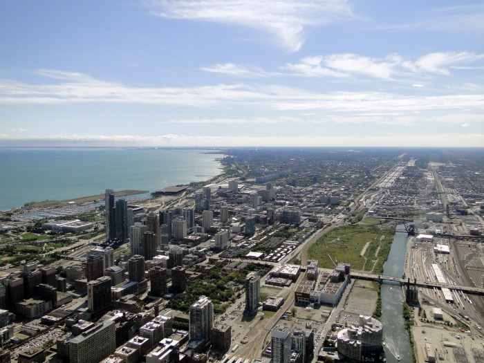 Looking Southeast