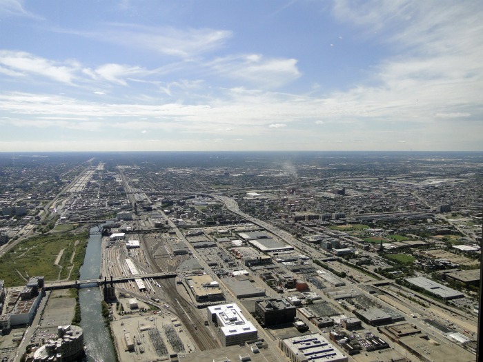 Looking Southwest