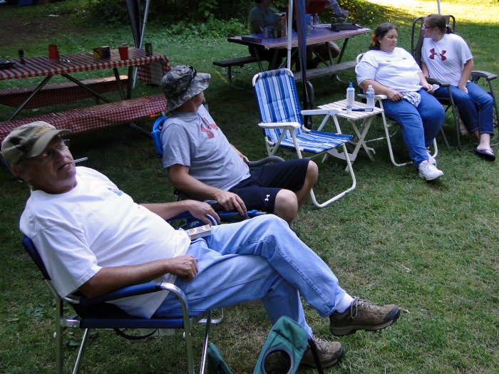 Dad, Tommy, Leah and Hannah