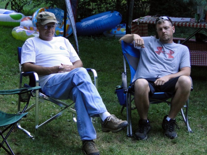 Dad and Tommy