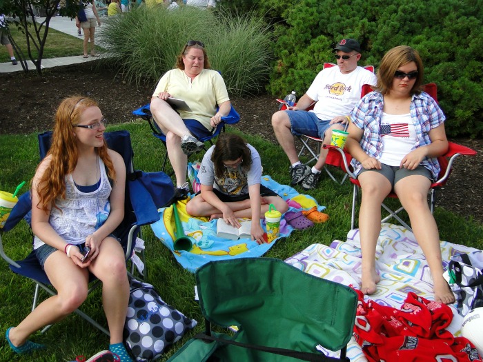 Moriah, April, Riley, Steve and Sarah