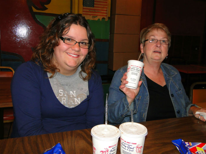 Sarah and Linda