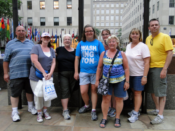 Bob, Robin, Linda, Sarah, Amy, Patty Jo, Jenny and Me
