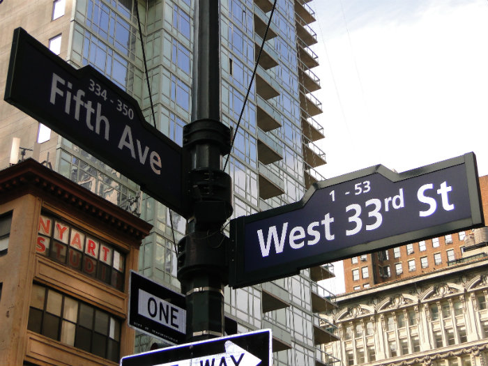 5th Ave. & W. 33rd St.
