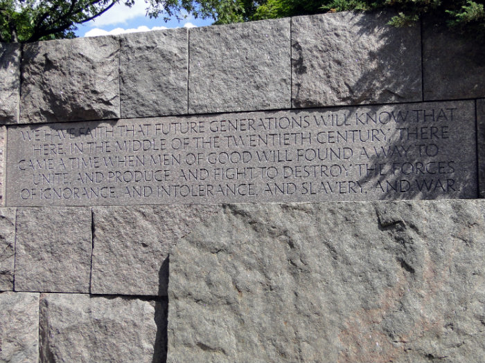 Franklin Delano Roosevelt Memorial