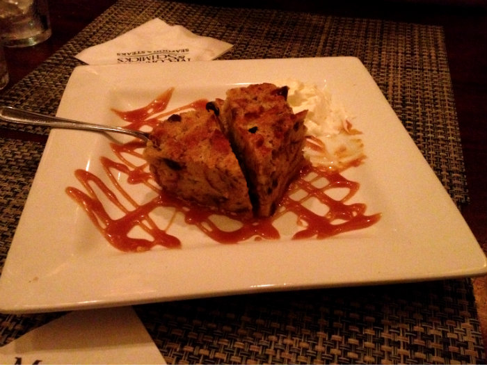 White Chocolate, Cinnamon Bun Bread Pudding