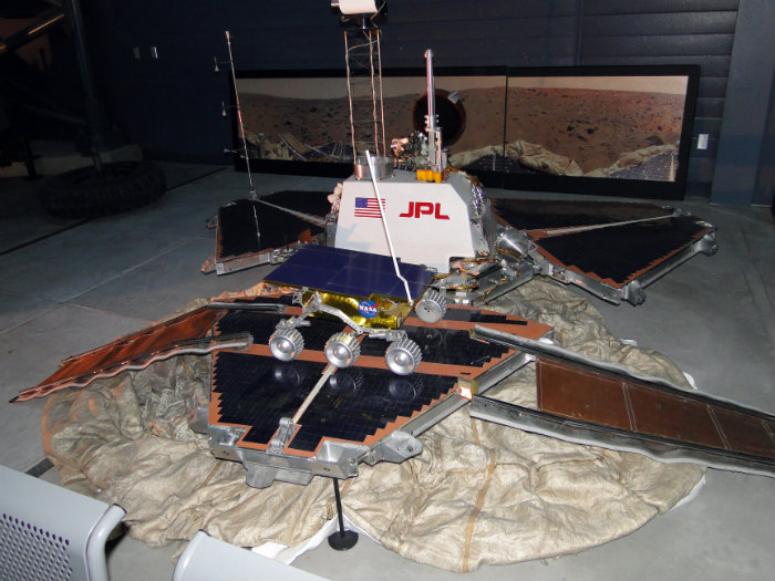 Mars Sojourner Rover Model