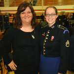 Sarah and SSG Adrienne Hodges