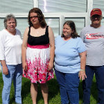 Mom, Sarah, Leah and Dad