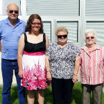 Merle, Sarah, Alice and Audrey