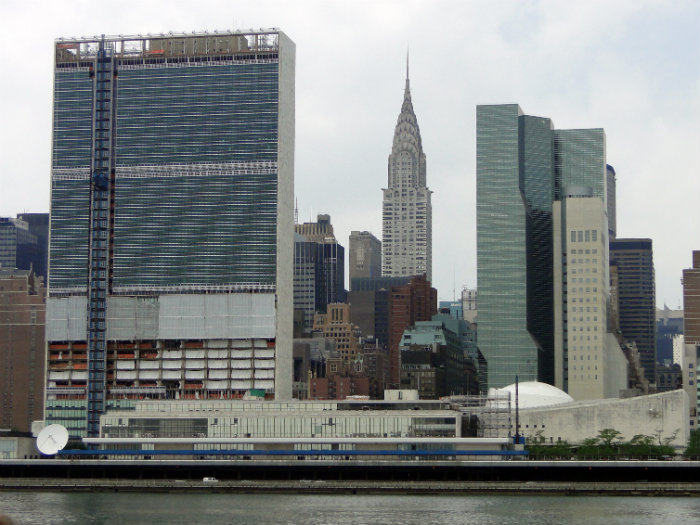 UN and Chrysler Building