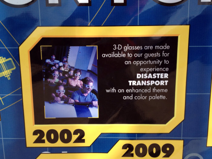 Disaster Transport History