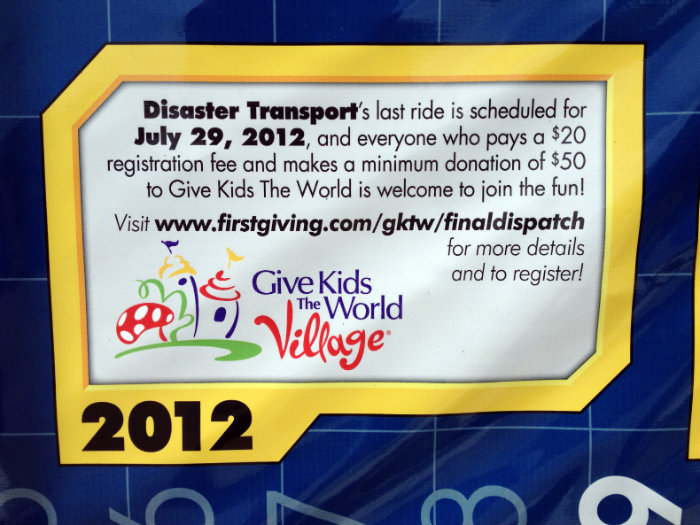 Disaster Transport History