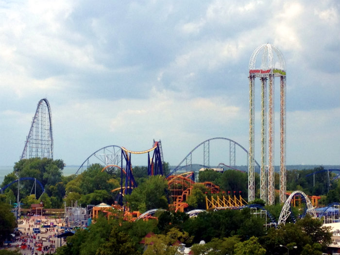Cedar Point Skyline