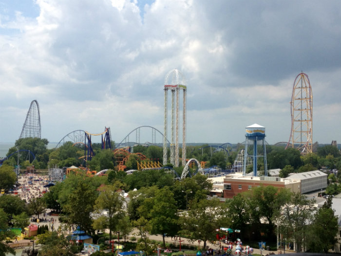 Cedar Point Skyline