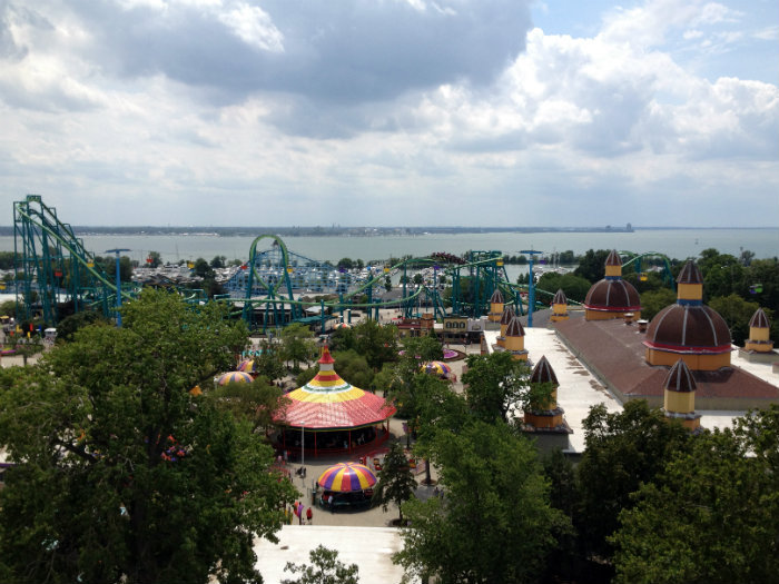Cedar Point Skyline